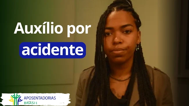 Consiga Auxílio por acidente com o