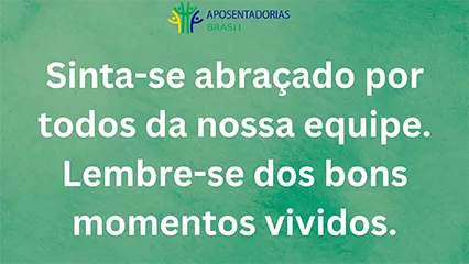 Sinta-se abraçado